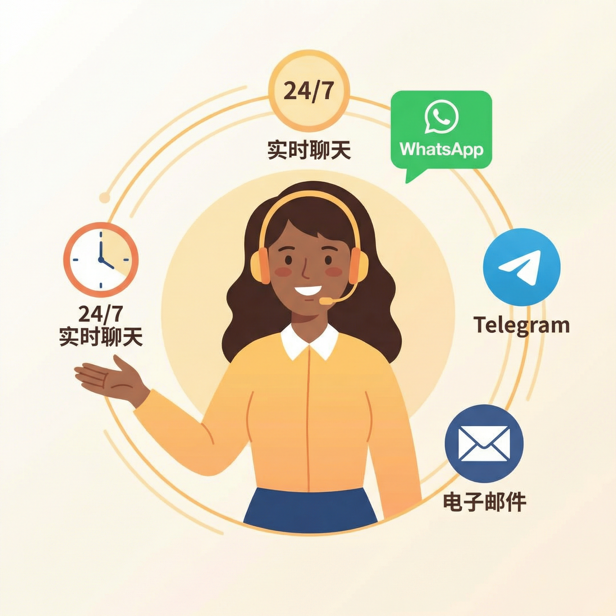 彩金网多渠道客户支持服务